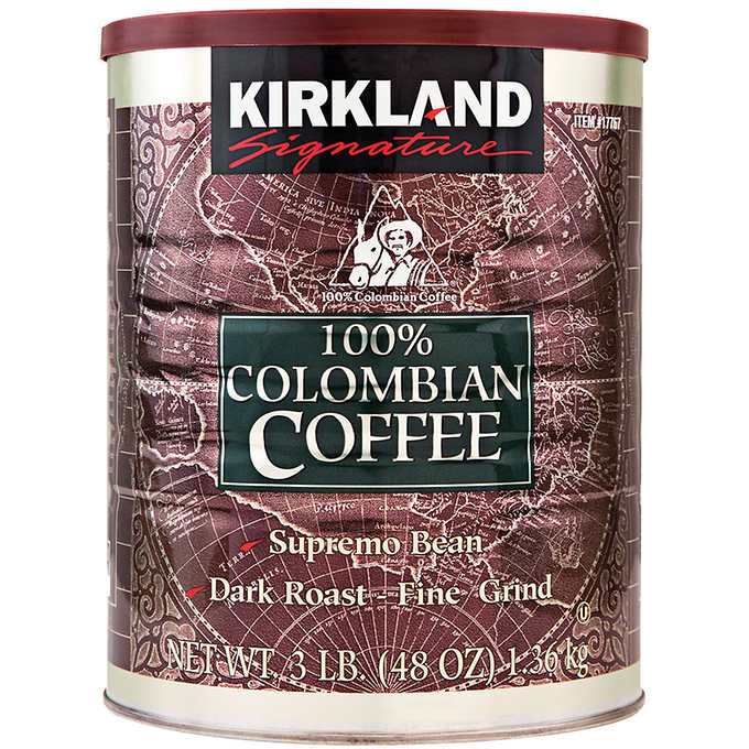 Café Molido Kirkland Dark Roast 1.36 Kg
