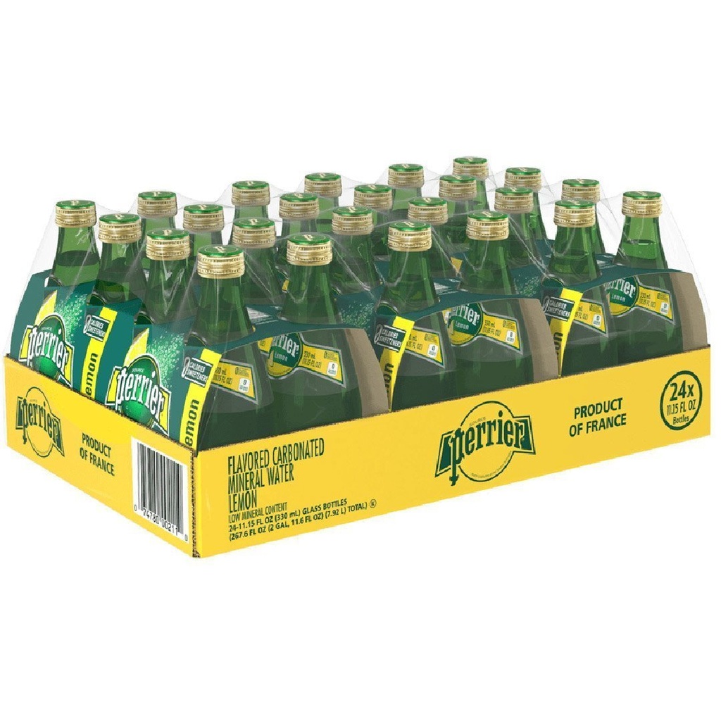 Agua Gasificada Perrier Limon 24 Pack / 330ml