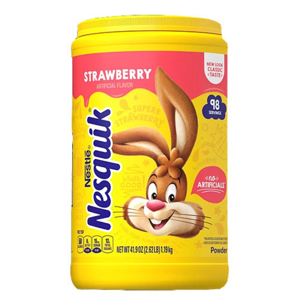 Mezcla De Batido De Fresa Nesquik 1.18Kg