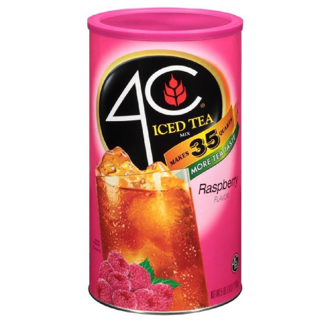 Mezcla De Té Frío 4C Sabor a Frambuesa, 2.34 Kg