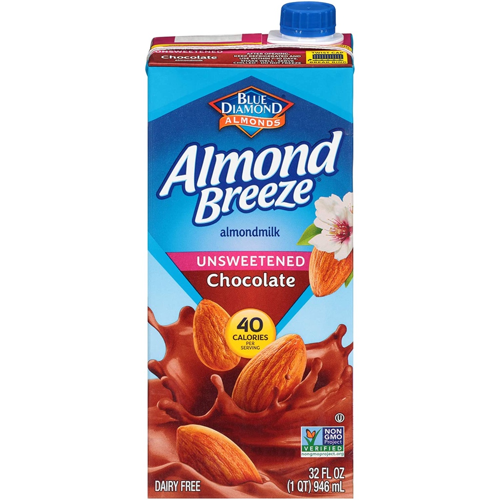 Leche de Almendras de Chocolate Almond Breeze 946ml