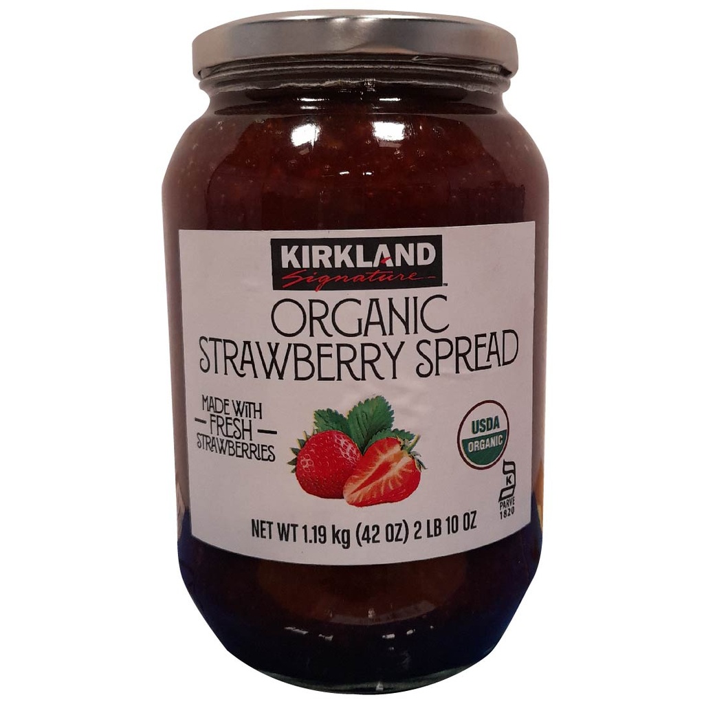 Mermelada de Fresa Organica Kirkland 1.19kg