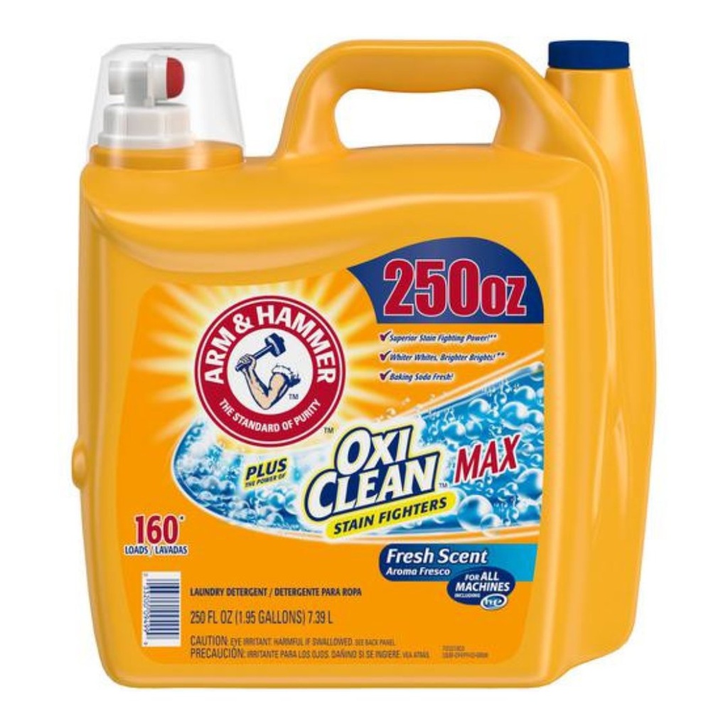 Detergente Liquido A&amp;H Oxi-Clean 7.4L