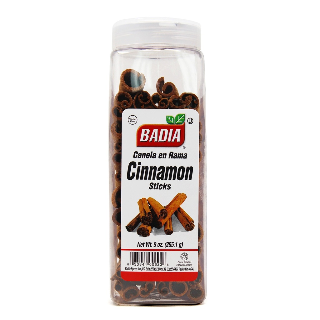Condimento Badia Canela Entera, 255g