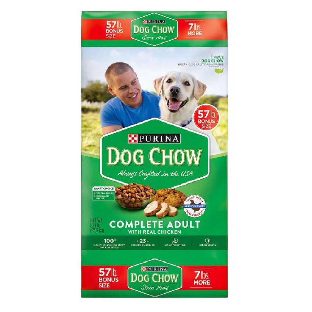 Comida Para Perro Adulto, Purina Dog Chow Completa De Pollo 25Kg