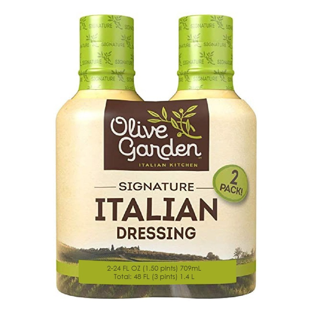Aderezo Italiano Exclusivo Olive Garden, 2 Pack / 709ml