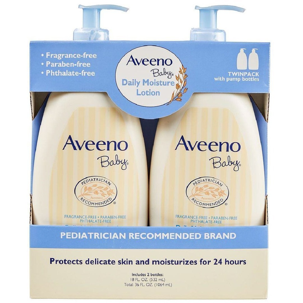 Loción Hidratante Aveeno Baby, 2 Pack / 532ml