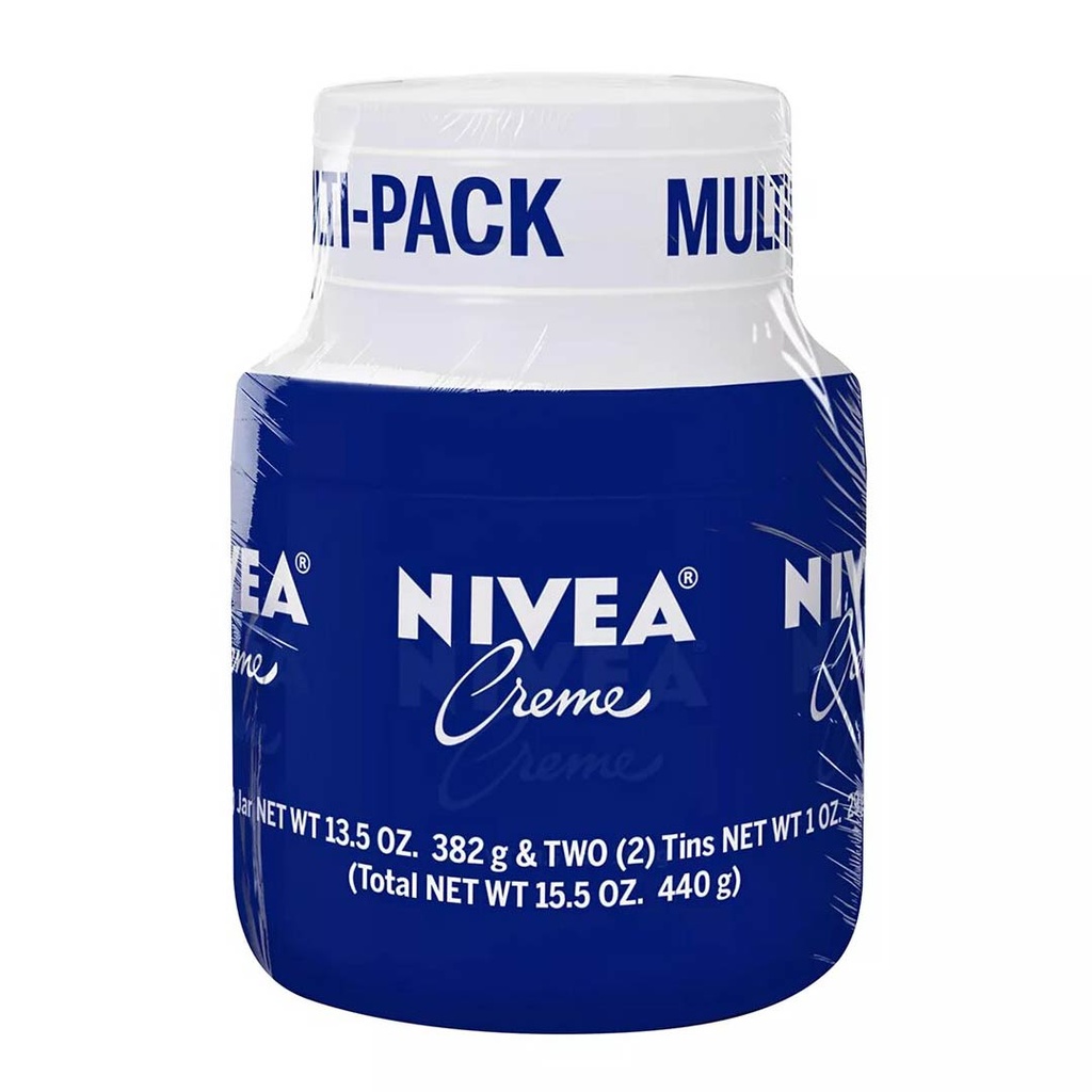 Crema Humectante Nivea 3 Pack en 1 / 440g