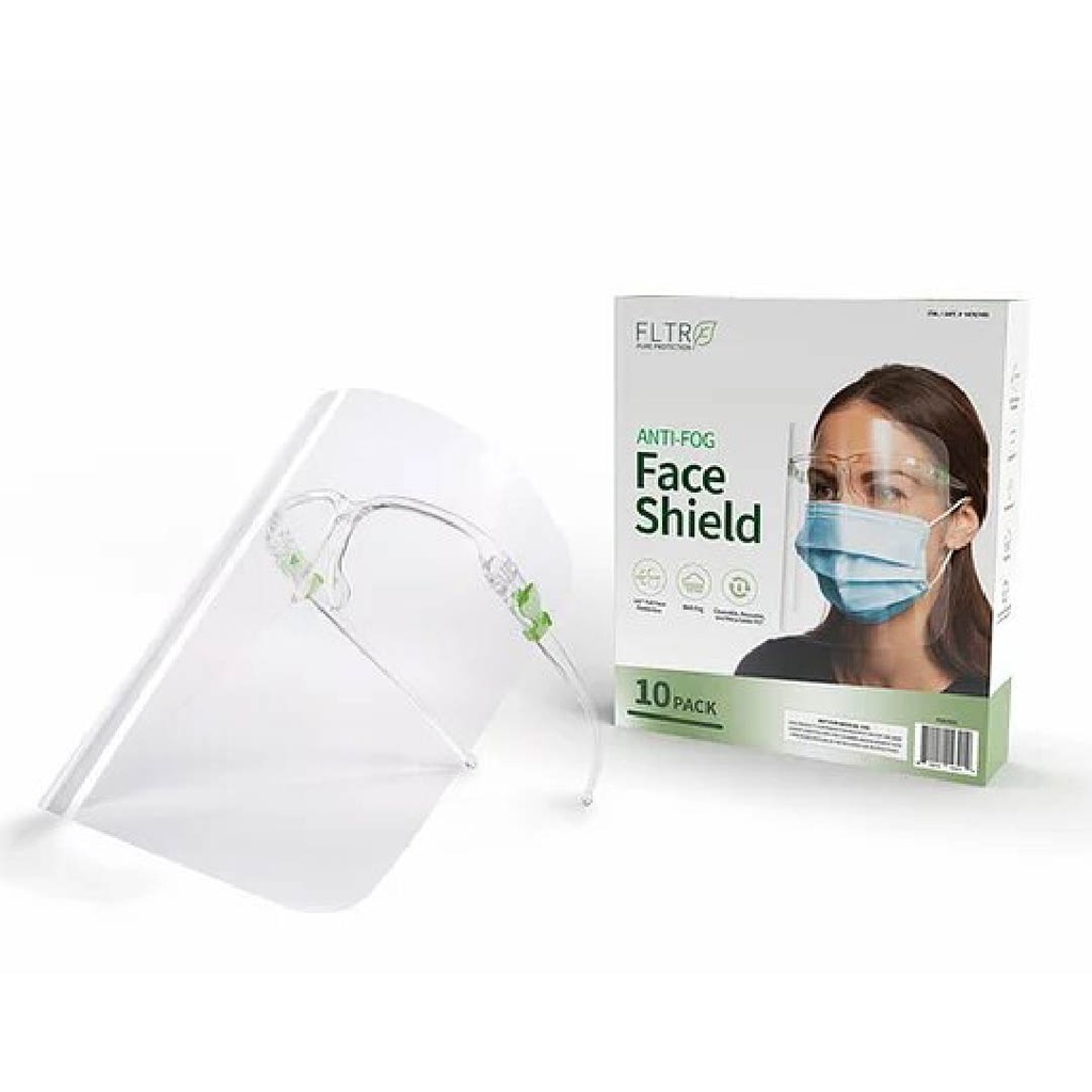 Careta Protectora Anti-Fog, FLTR / 10 Pack
