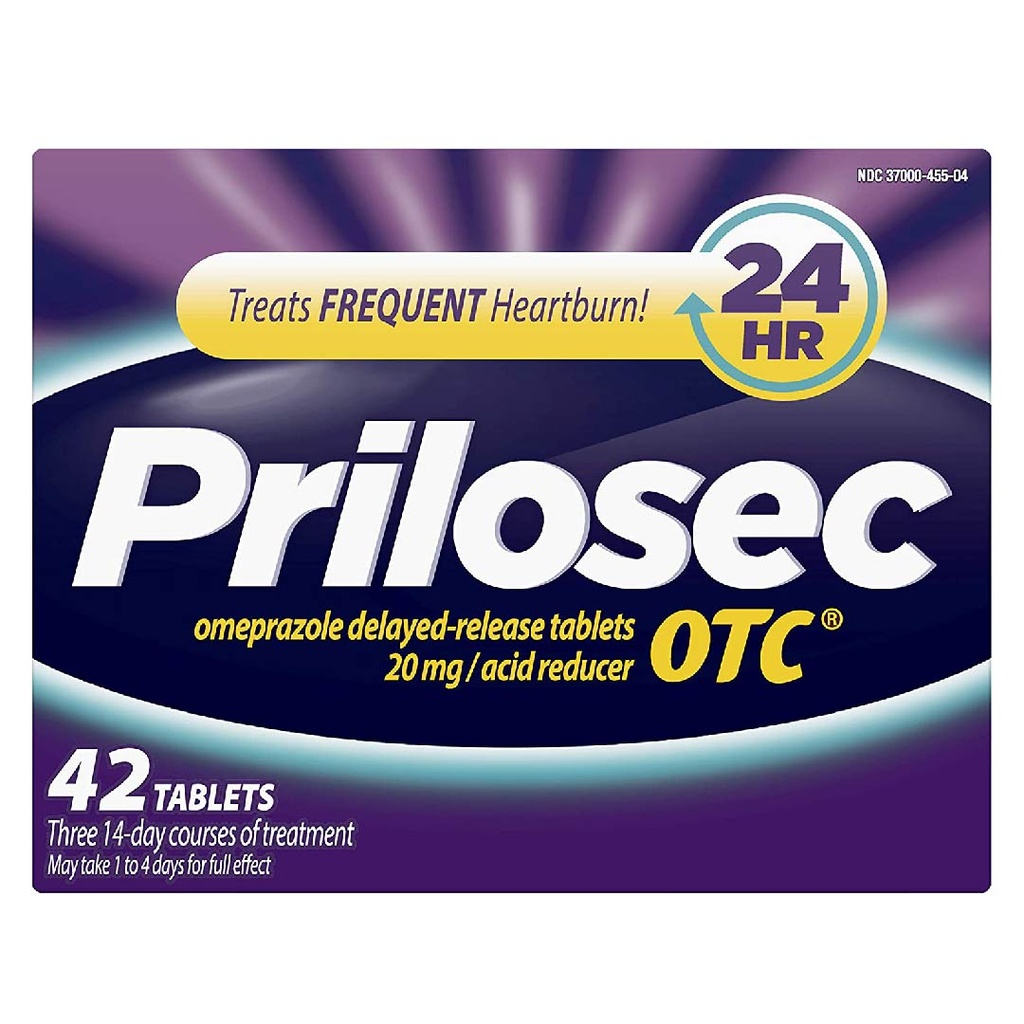 Protector Gástrico Prilosec OTC 3 Pack / 42 Cap.