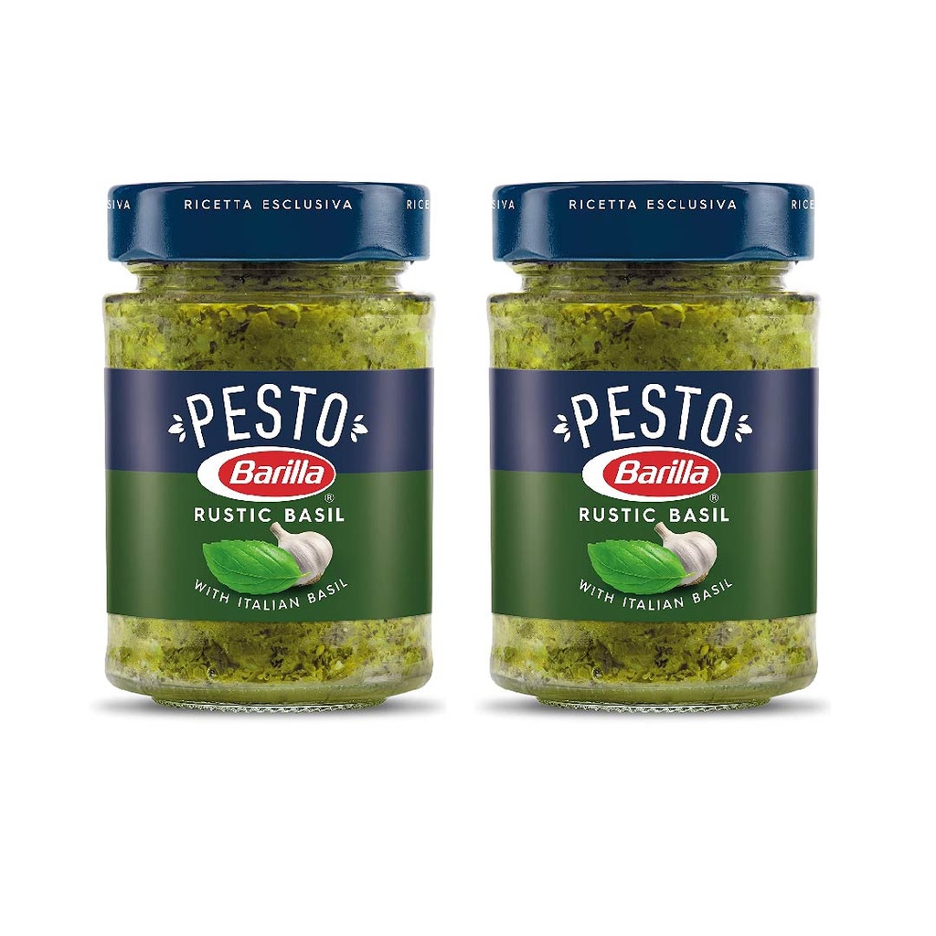 Salsa de Pesto Tradicional de Albahaca, 185g / 2 Pack