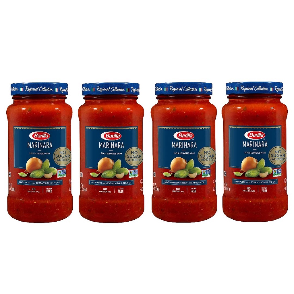Salsa De Pasta De Tomate Barilla Marinara, 680g / 4 Pack
