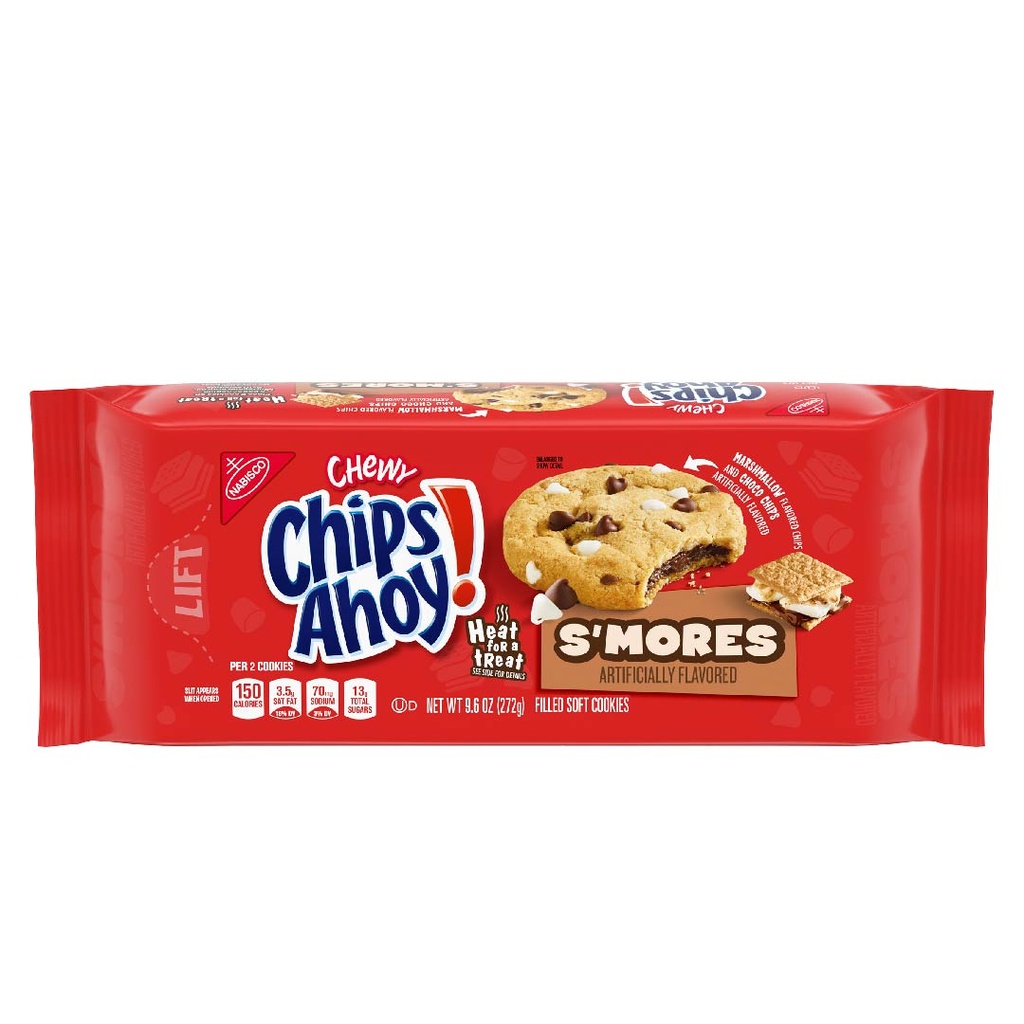 Galleta Chips Ahoy Chewy S´mores, 272g