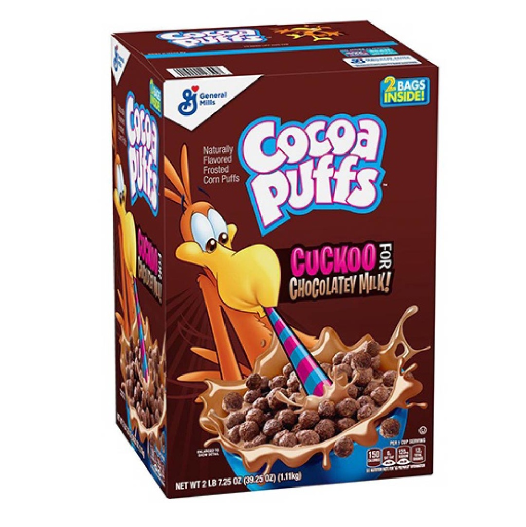 Cereal De Chocolate Cocoa Puffs, General Mills / 2 Pack / 1.11 kg
