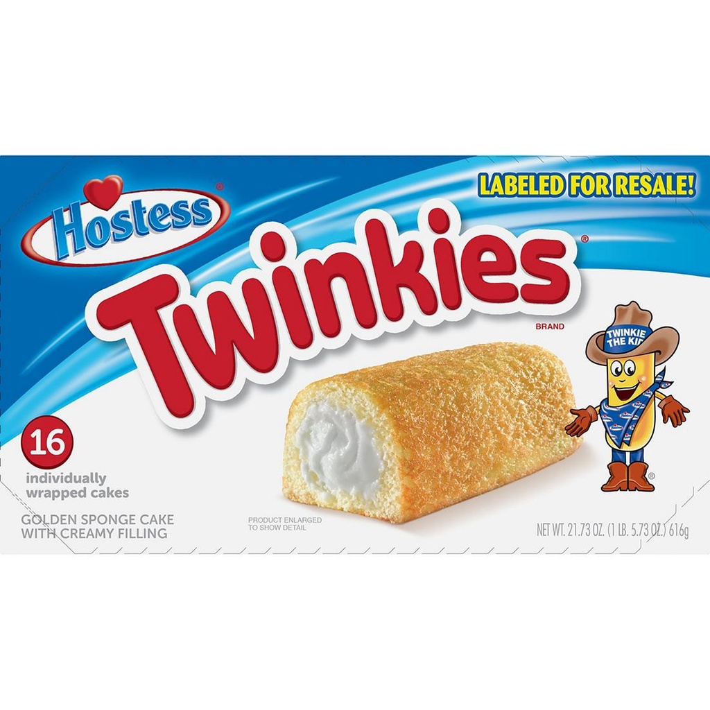 Twinkies Vainilla, Hostess 616g / 16 Pack