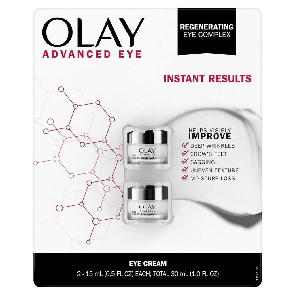 Crema Regeneradora De Parpados, Olay / 2 Pack / 15mL