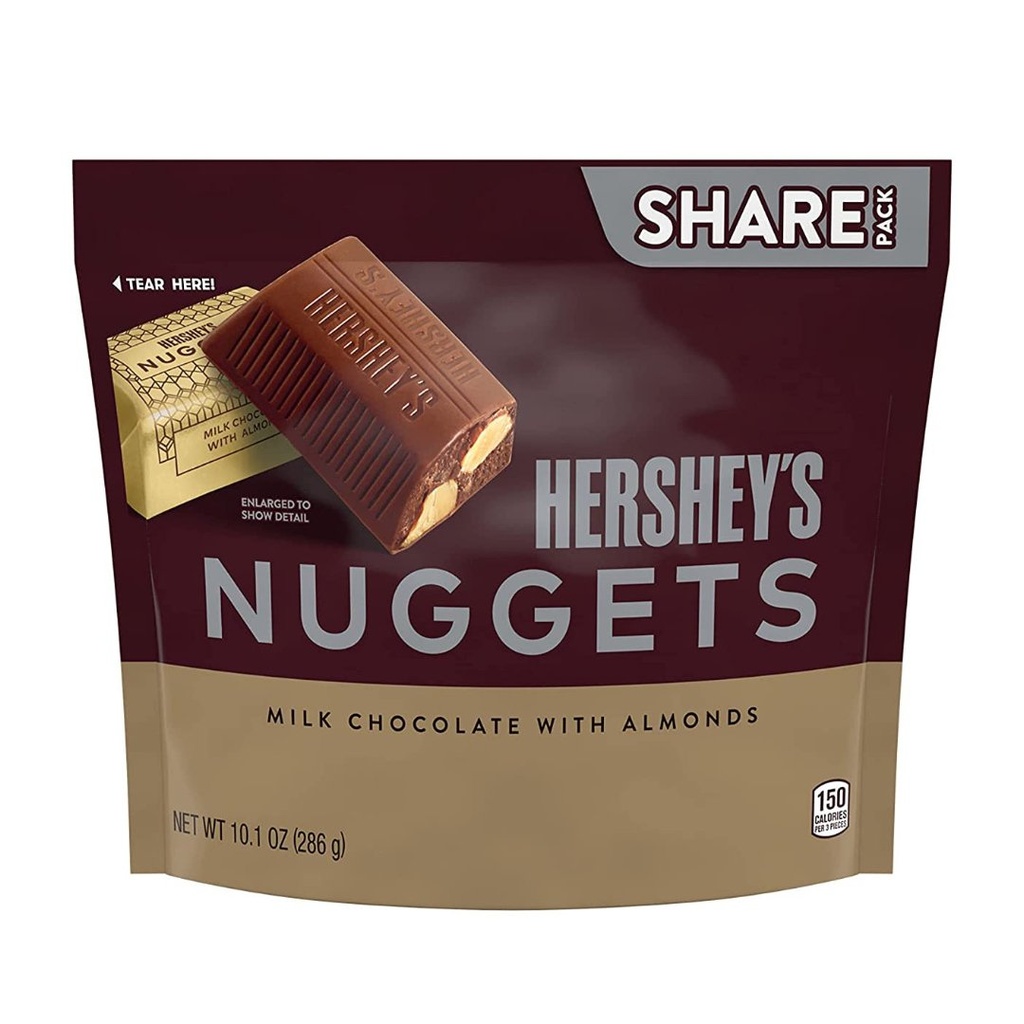 Chocolate De Leche Con Almendras Hershey´s Nuggets / 289g