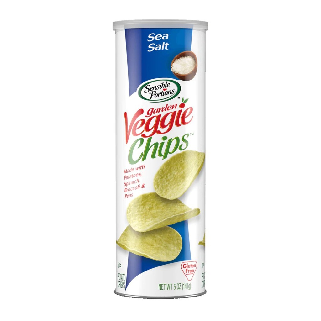 Papas Chips Veggie - Sal y Vinagre / Sensible Portions / 141g