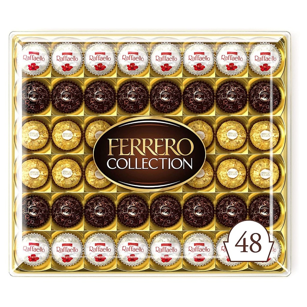 Bombones Ferrero Collection Variados / 518g / 48 Pack