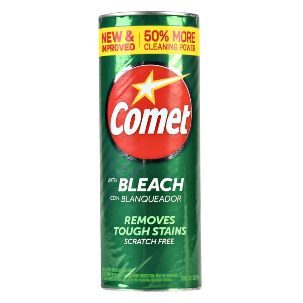 Eliminador De Manchas Difíciles Con Blanqueador, Comet / 595g