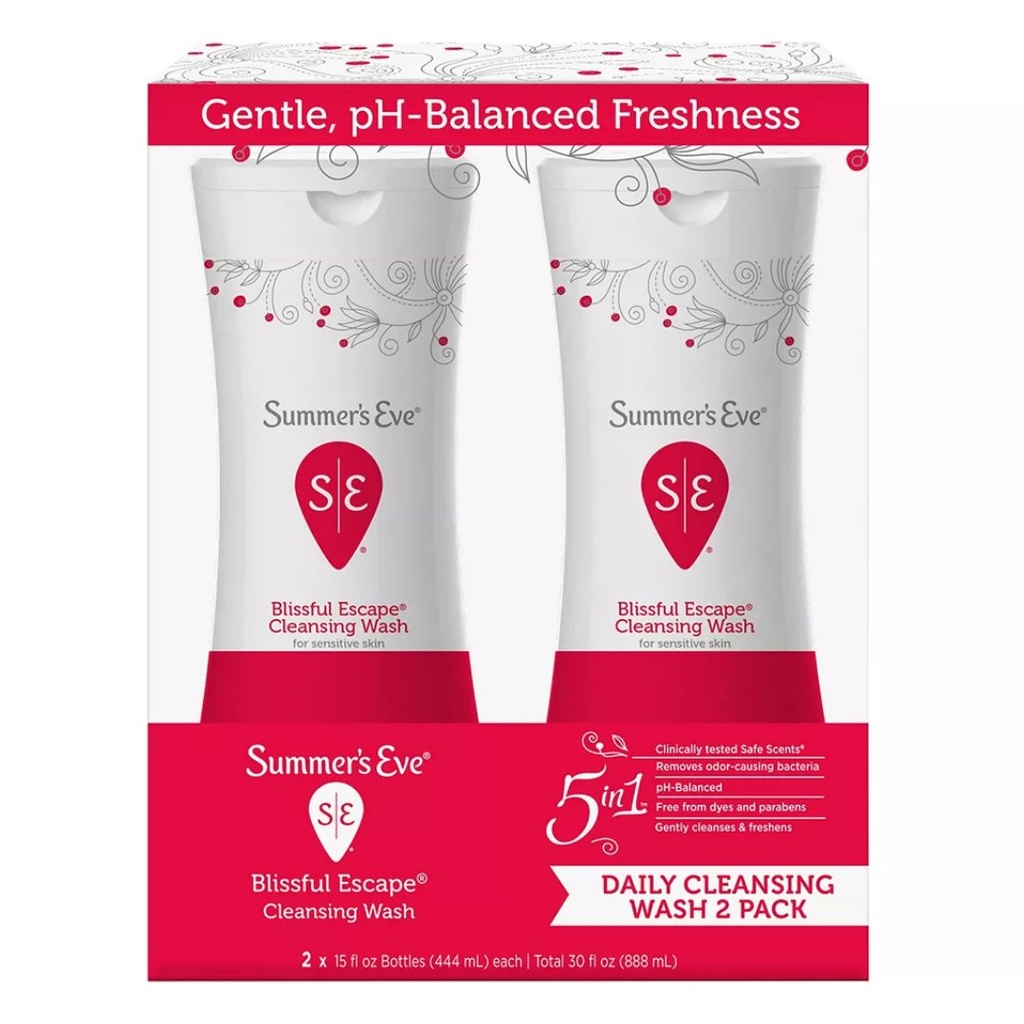 Jabón Intimo Blissful Escape / Summer’s Eve / 2 Pack / 444mL