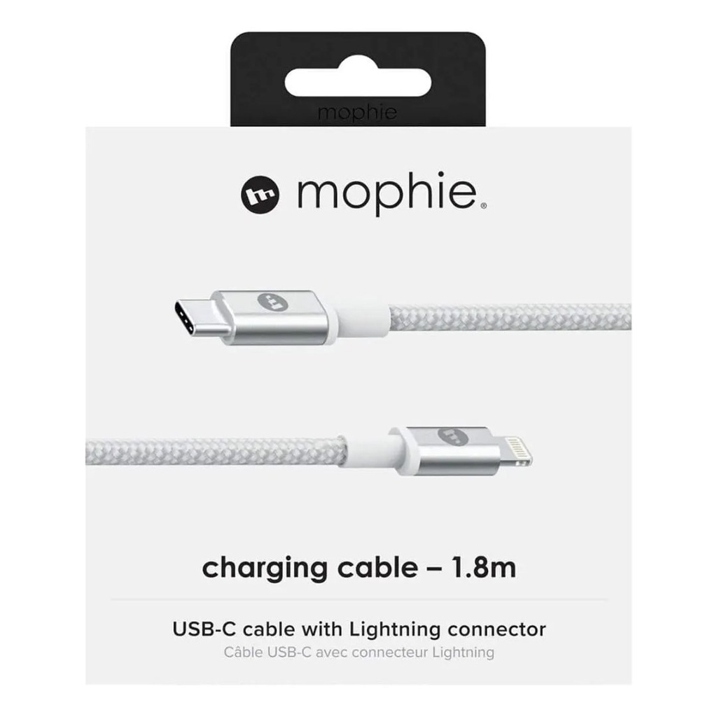 Cable De Carga USB-C a Lightning / Mophie / 1.8 Metros