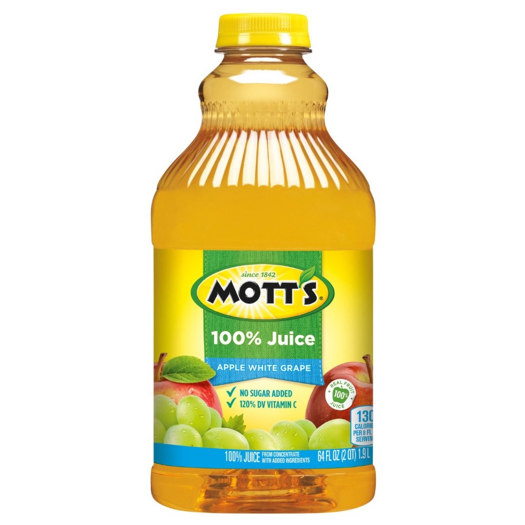 Jugo 100% De Manzana y Uva / Motts / 1.9L
