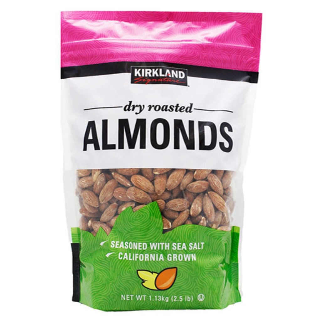 Almendras Asadas Secas Con Sal, Kirkland Signature / 1.13kg