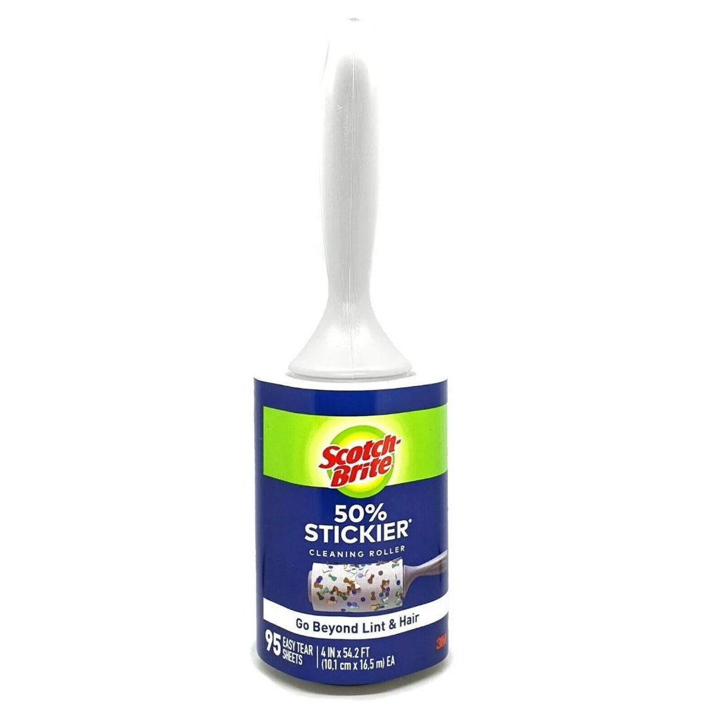 Rodillo Limpiador De Pelusas - Scotch Brite / 95 Hojas Lagrimales