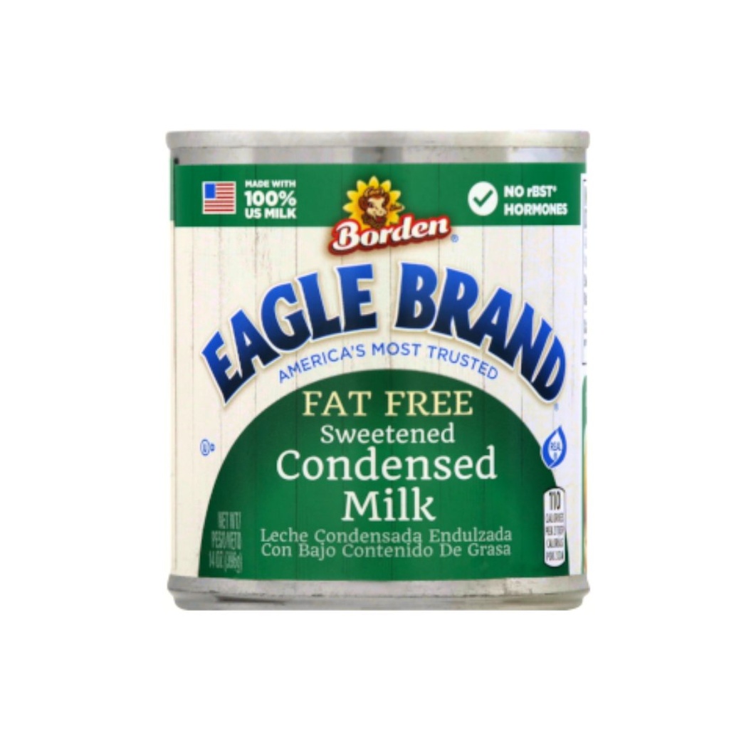 Leche Condensada Endulzada Con Bajo Contenido De Grasa / Borden / 396g