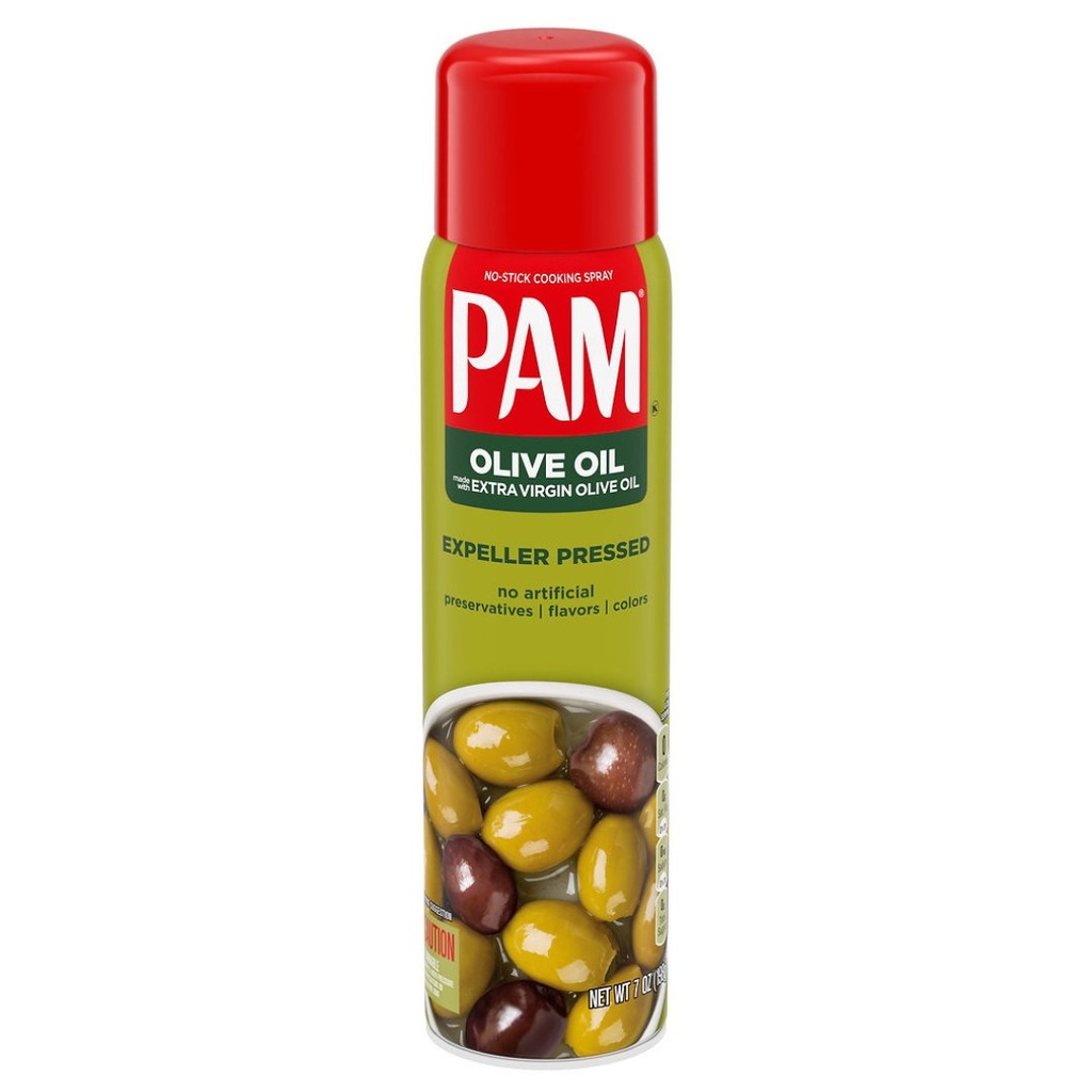 Aceite De Oliva Extra Virgen En Spray / Pam / 198g
