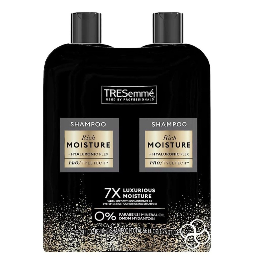 Champú Hidratante Rich Con Hyaluronic Plex / Tresemme / 2 Pack / 828mL