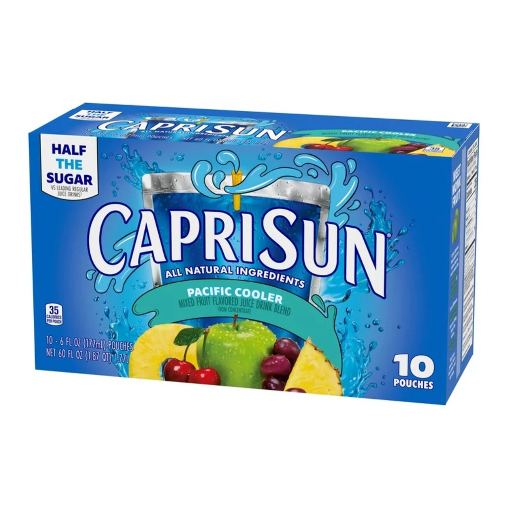 Jugo Capri Sun - Pacific Cooler / 10 Pack / 177mL