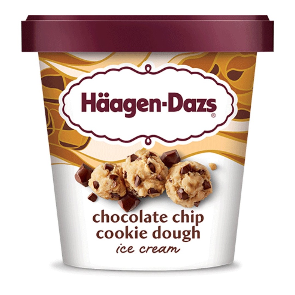 Helado Sabor Chocolate Chip Cookie Dough / Haagen-Dazs / 414mL