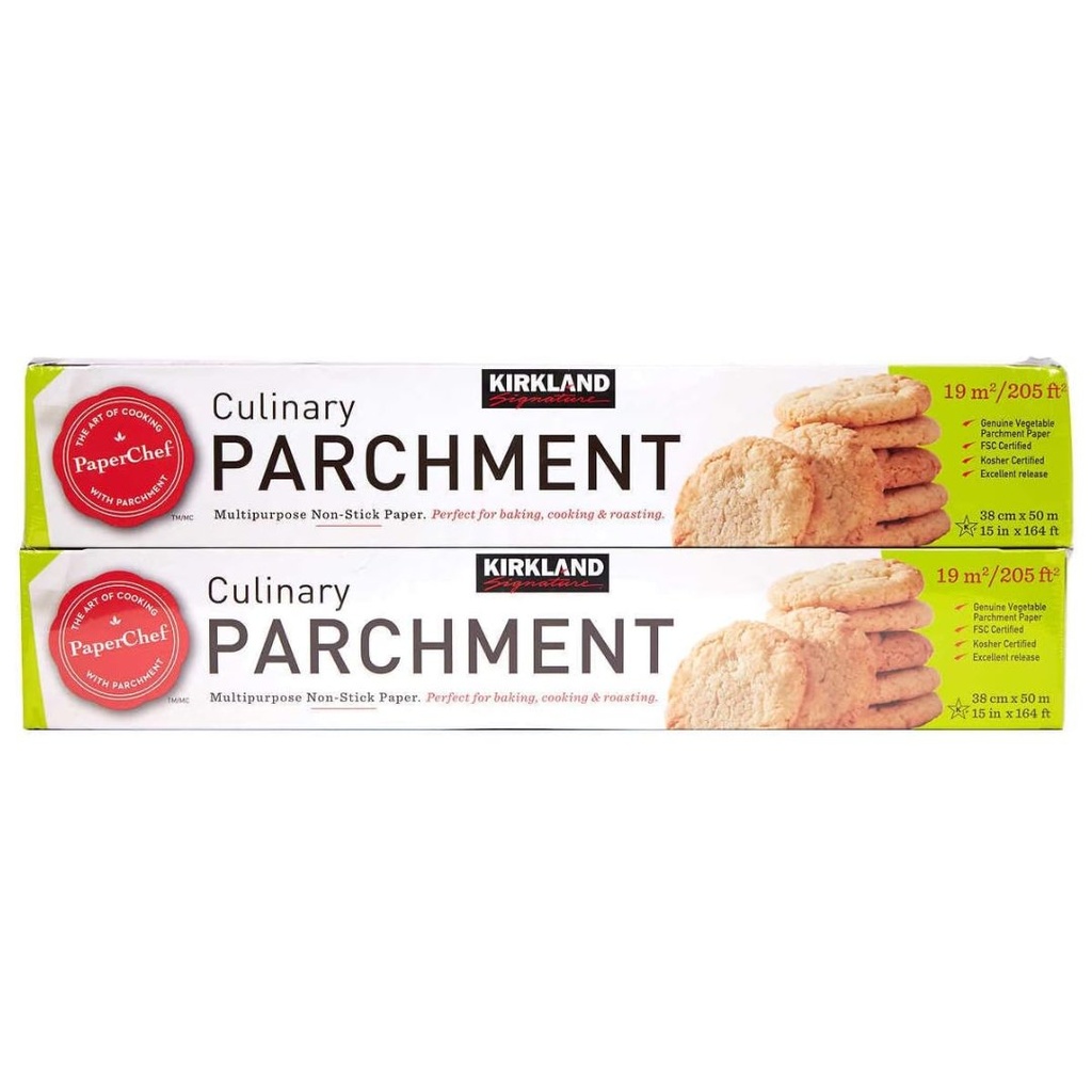 Papel Pergamino / Kirkland Signature / 38cm X 50m / 2 Pack