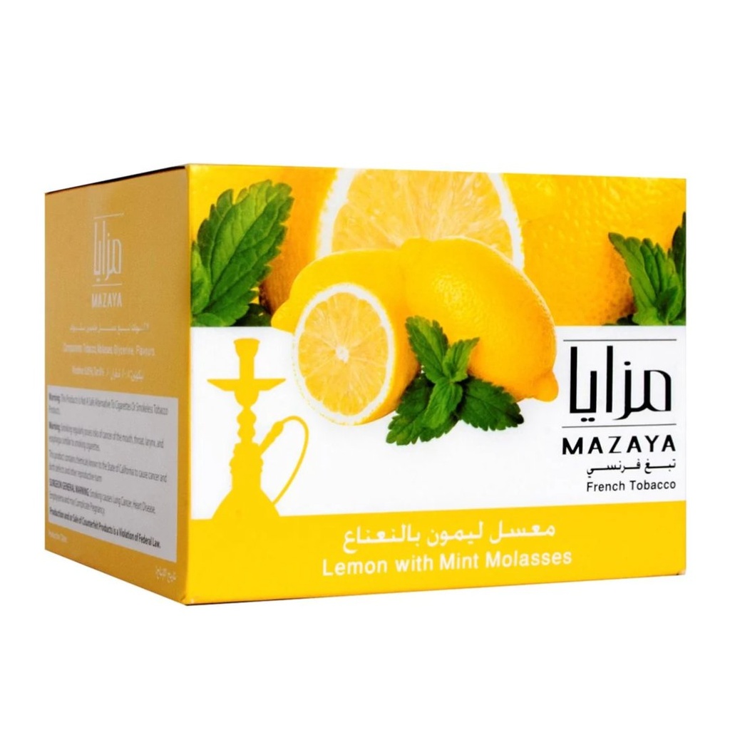 Tabaco Mazaya - Limon Con Menta / 1Kg