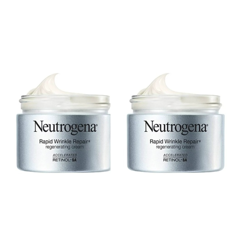 Crema Regenadora De Retinol / Neutrogena / 48g / 2 Pack