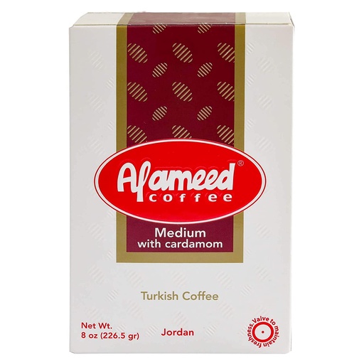 [849639000018] Café Molido Alameed con Cardamomo, 226g