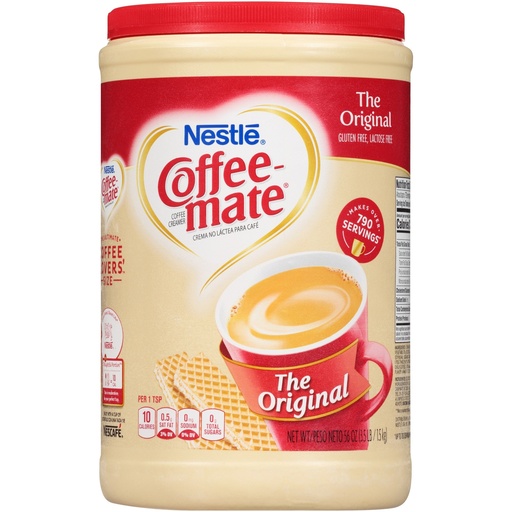 [050000302116] Crema de Leche en Polvo Coffeemate Original, 1.5kg