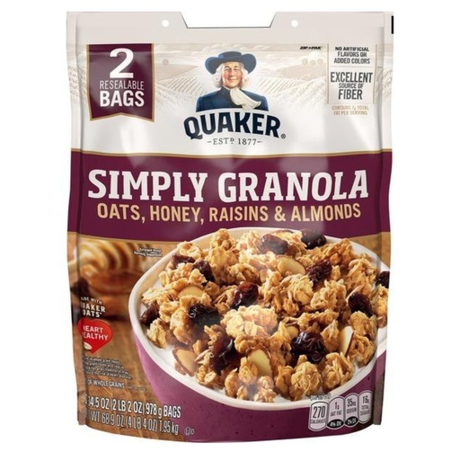 [030000436073] Simply Granola Quaker, 978g