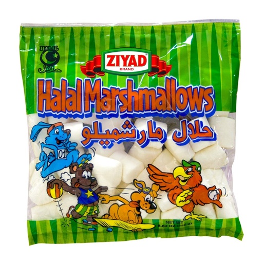 [074265010944] Marshmallows Halal Blancos Zeyad, 250g