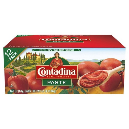 Pasta De Tomate Contadina 12 pack / 170gr.