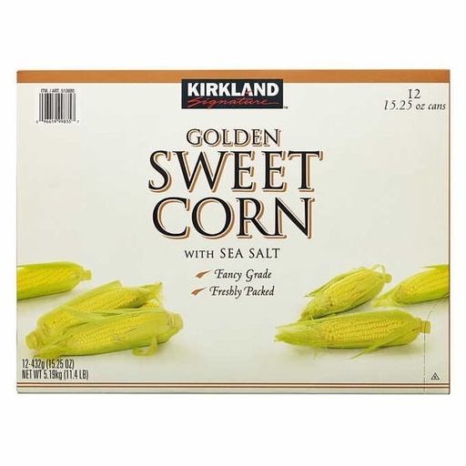 Maiz Dulce en Lata Kirkland 12 Pack / 432g