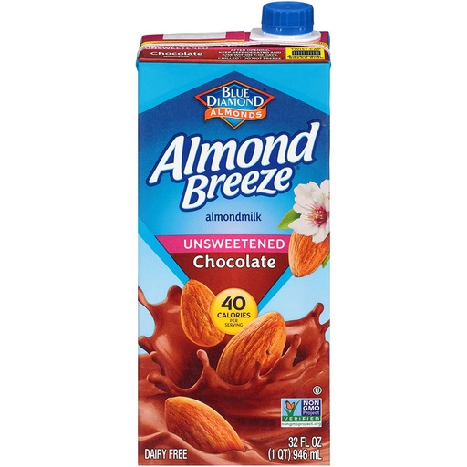Leche de Almendras de Chocolate Almond Breeze 946ml