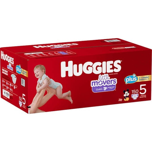 Pañales Huggies Little Snugglers Talla 5 / 150 Pack