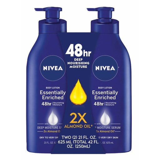 [072140015008] Crema Humectante Nivea 2 Pack / 625ml