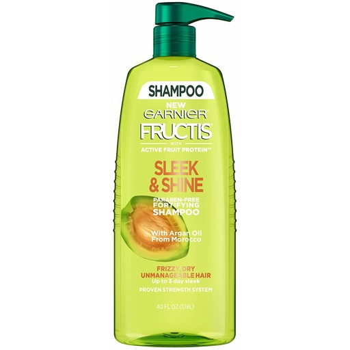 [603084293377] Champú Garnier Fructis Sleek &amp; Shine 1.18L