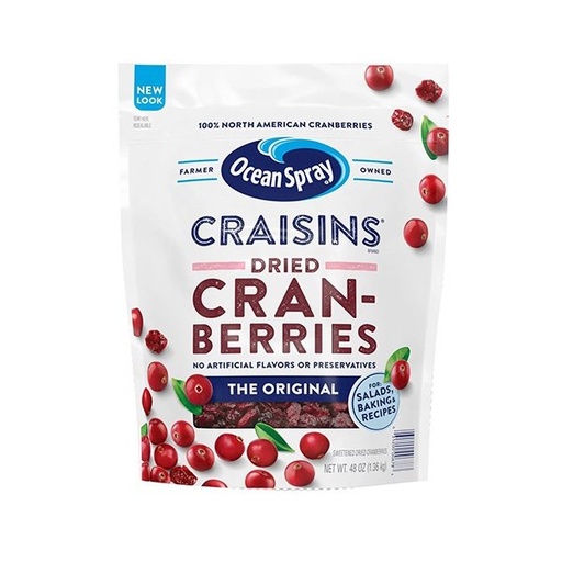 [031200006783] Arándanos Secos Craisins Ocean Spray / 1.36kg