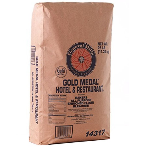 Harina de Trigo Gold Medal Todo Uso 11.33kg.