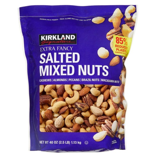 [096619885725] Semillas Mixtas Kirkland Con Sal Extra Fancy 1.13kg